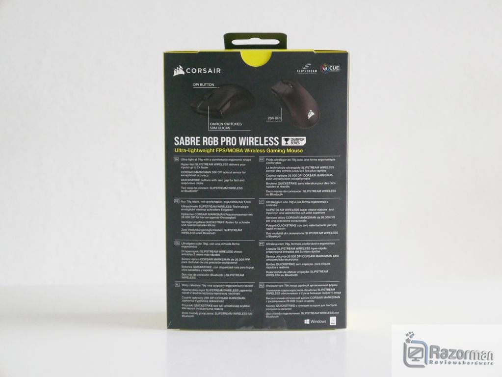 Review Corsair Sabre RGB Pro Wireless 5 Review Corsair Sabre RGB Pro Wireless 4