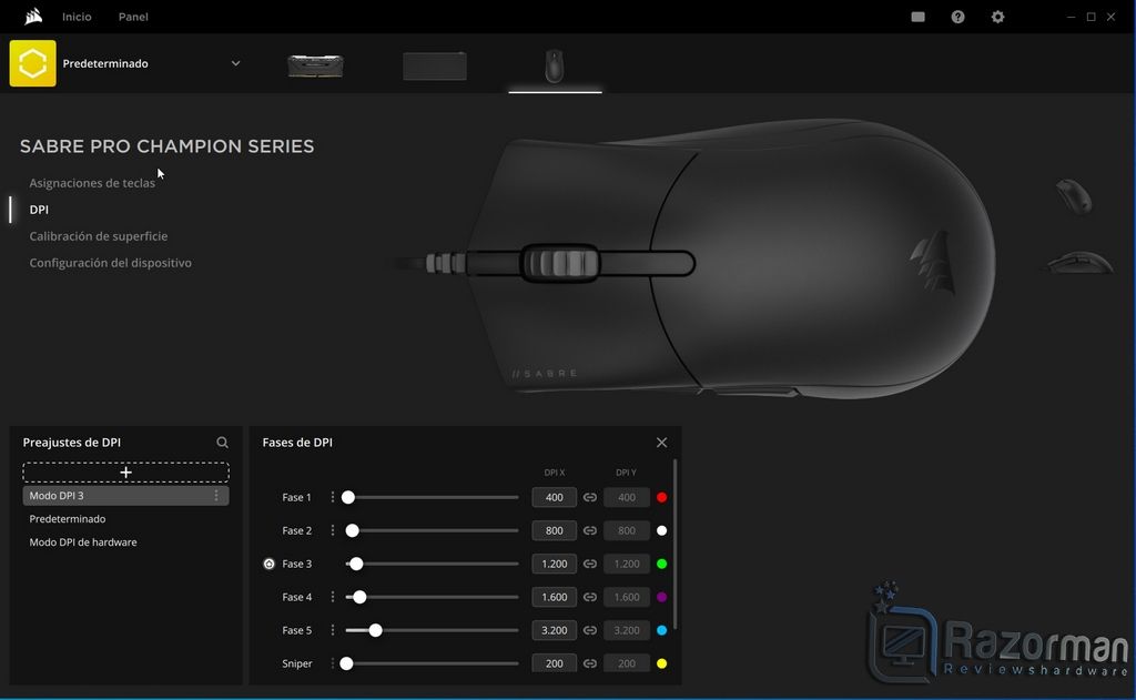 Review Corsair Sabre Pro Champion Series 5