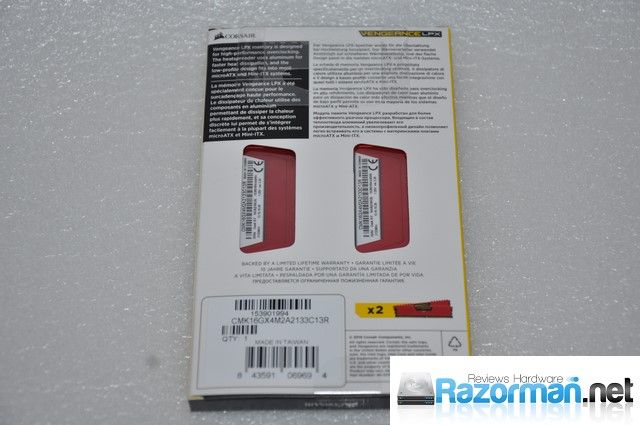 Review Corsair Vengeance® LPX 16GB (2x8GB) DRAM DDR4 a 2133 MHz C13 7 Corsair Vengeance LPX DDR4 2133 Mhz (2)