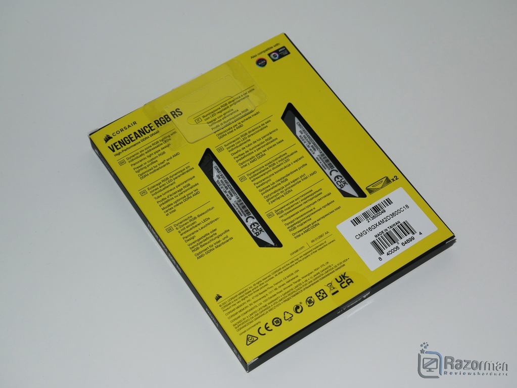 Review Corsair Vengeance RGB RS 4