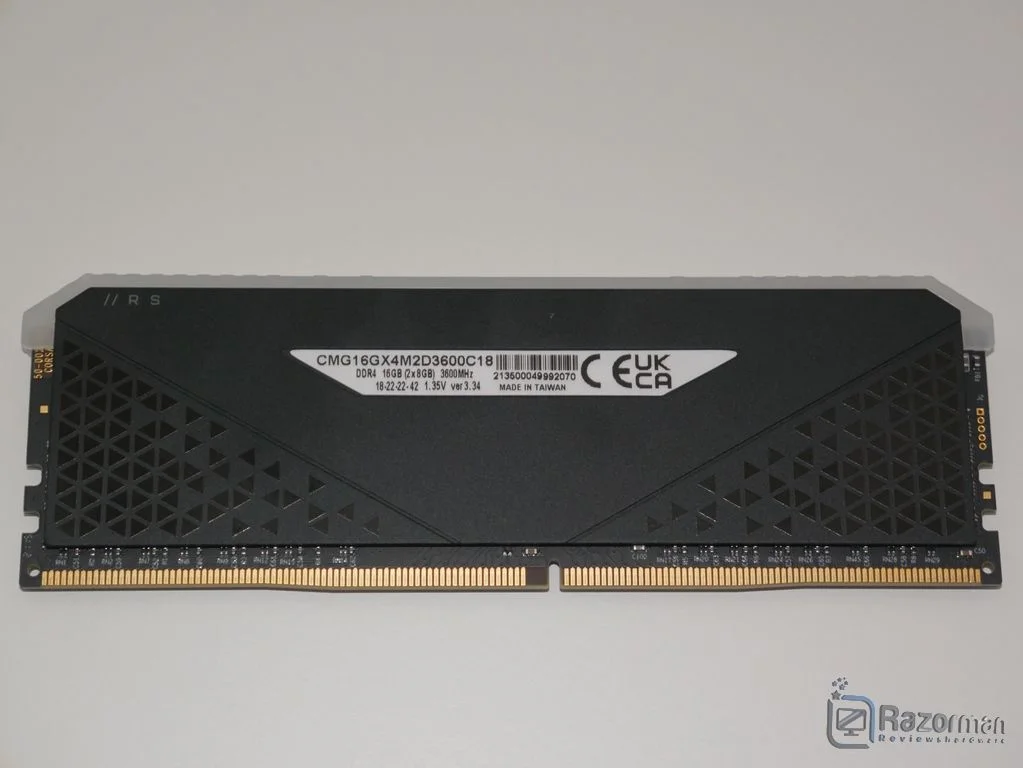 Review Corsair Vengeance RGB RS 8