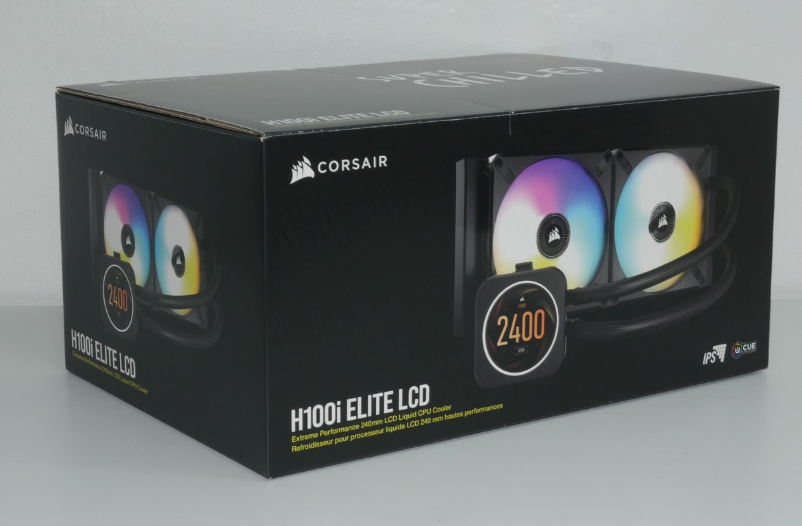 Review Corsair iCUE H100i Elite LCD 3