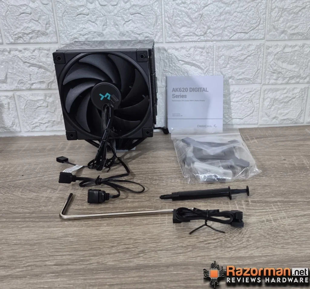 Review DEEPCOOL AK620 DIGITAL 4 DEEP COOL AK620