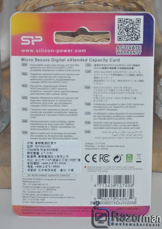 Review Silicon Power Superior Pro microSDXC_Colorful 256 GB 4