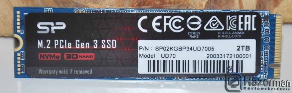 Review Silicon Power PCIe Gen3x4 UD70 2TB 19