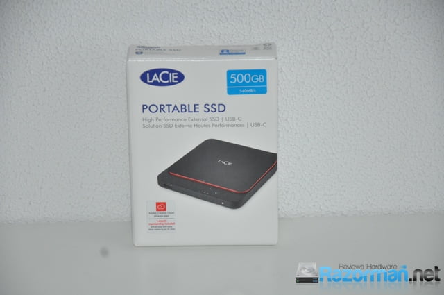 Review LaCie Portable SSD 500GB 2