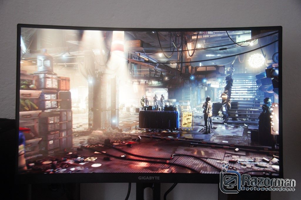 Review Gigabyte G27QC 34
