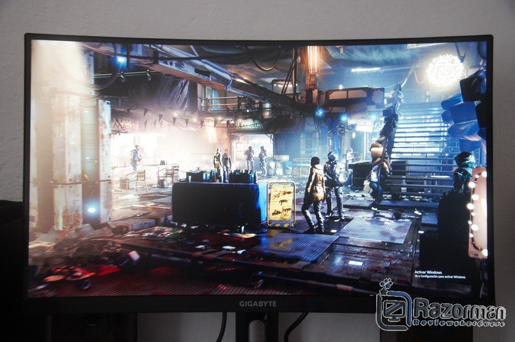 Review Gigabyte G27QC 35
