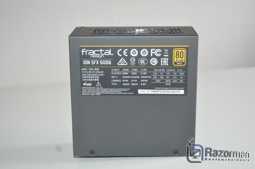 Review Fractal Design Ion SFX-L 500W Gold y Fractal Design Ion SFX-L650W Gold 59