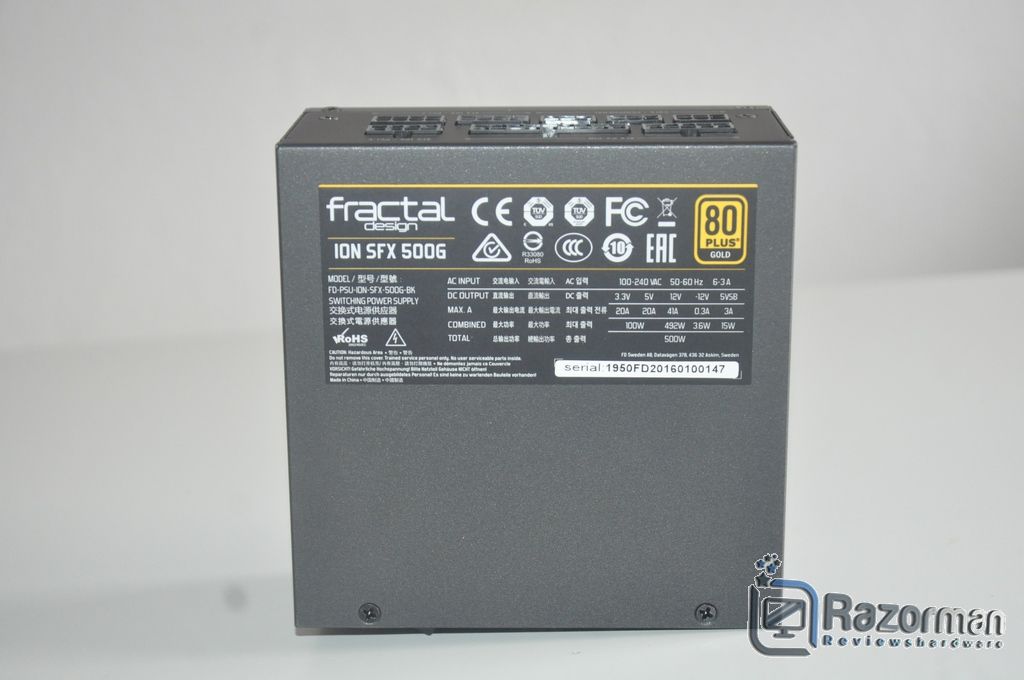 Review Fractal Design Ion SFX-L 500W Gold y Fractal Design Ion SFX-L650W Gold 18 Review Fractal Design Ion SFX-L 500W Gold y Fractal Design Ion SFX-L650W Gold 17