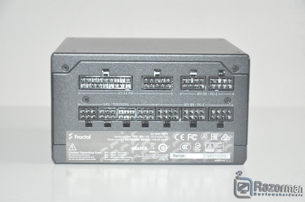 Review Fractal Ion Gold 750W 9 Review Fractal Ion Gold 750W 8