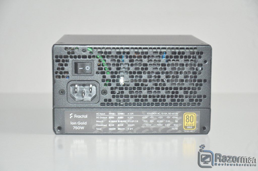 Review Fractal Ion Gold 750W 11 Review Fractal Ion Gold 750W 10