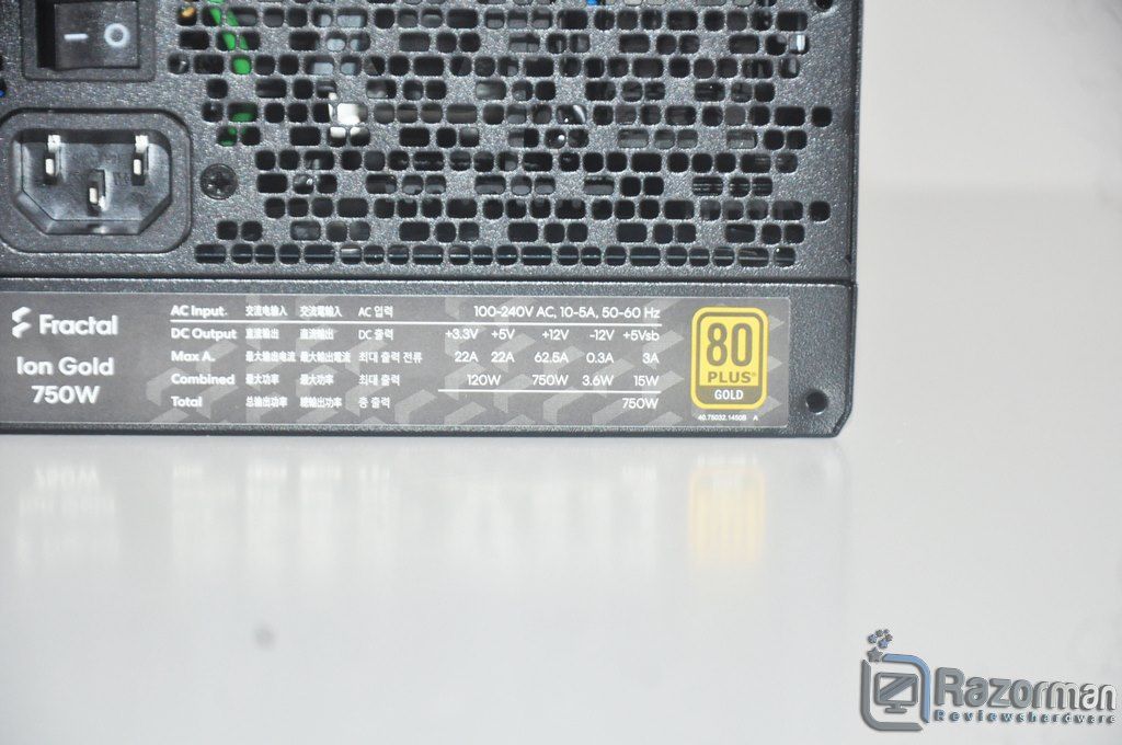 Review Fractal Ion Gold 750W 12 Review Fractal Ion Gold 750W 11
