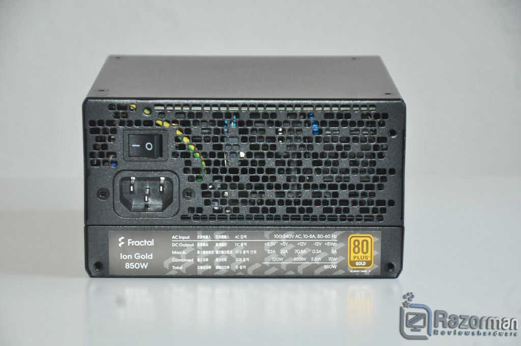 Review Fractal Ion Gold 850W 9 Review Fractal Ion Gold 850W 9
