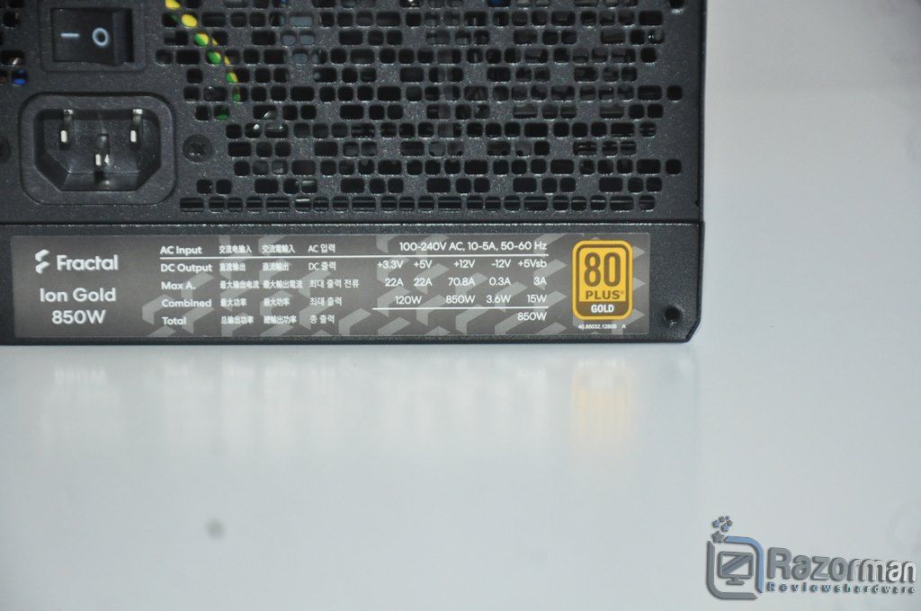 Review Fractal Ion Gold 850W 10