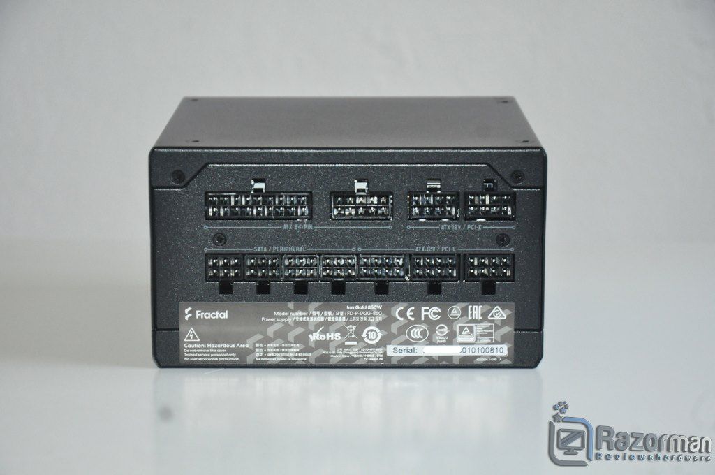 Review Fractal Ion Gold 850W 8 Review Fractal Ion Gold 850W 8