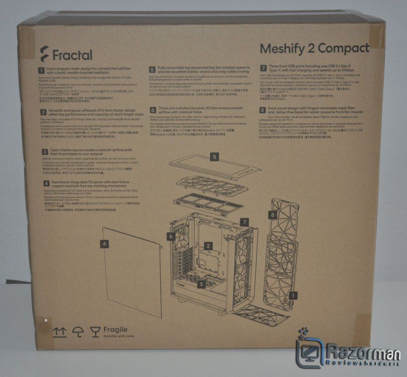 Review Fractal Design Meshify 2 Compact 3