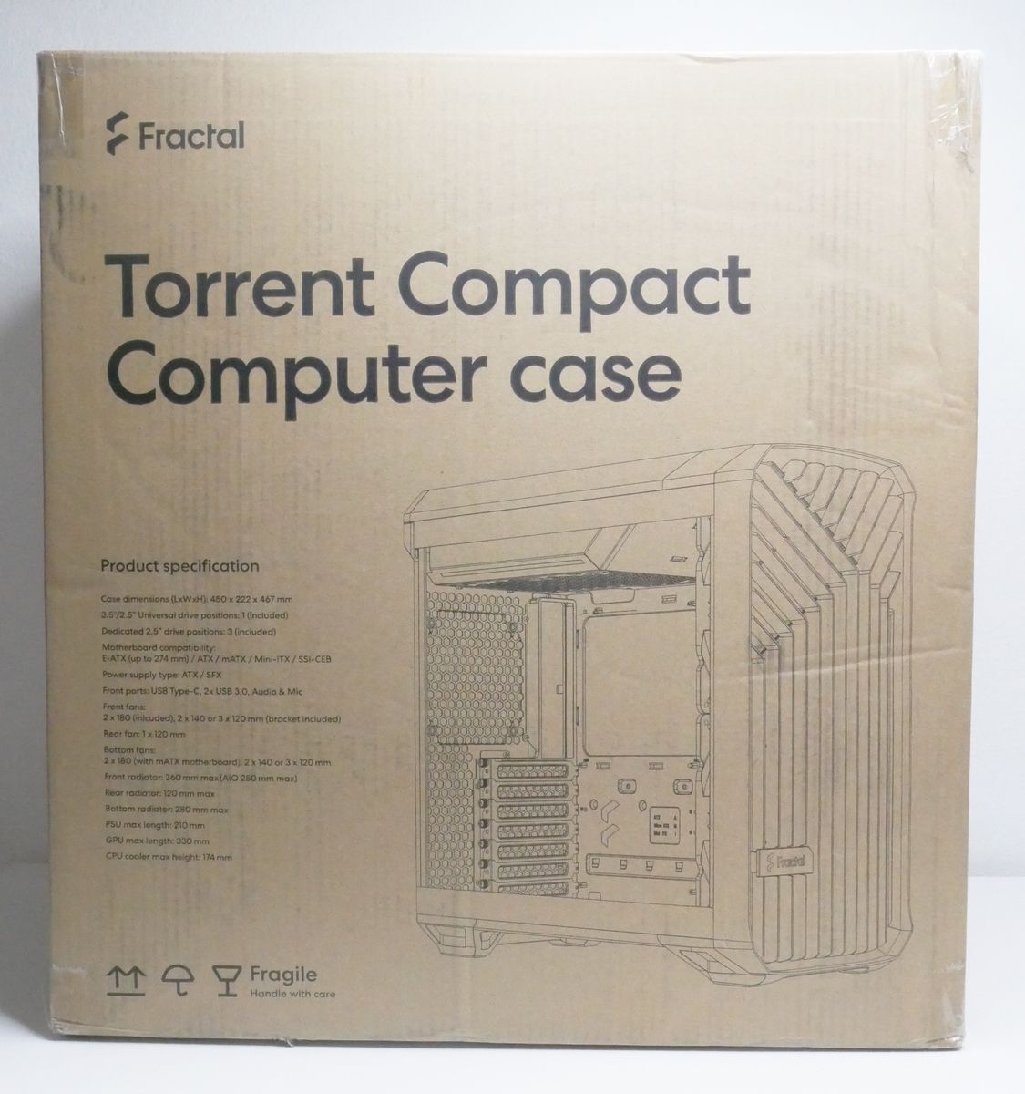 Review Fractal Torrent Compact 3