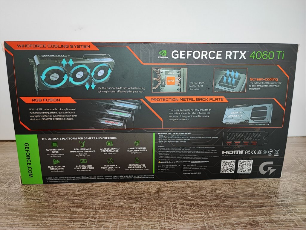 Review Gigabyte Geforce RTX 4060 Ti Gaming OC 8G 311