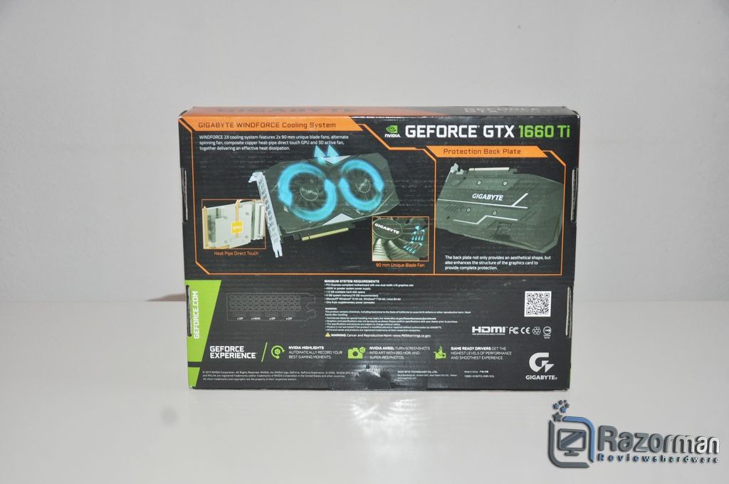 Review Gigabyte Geforce GTX 1660 Ti OC 6GB 3