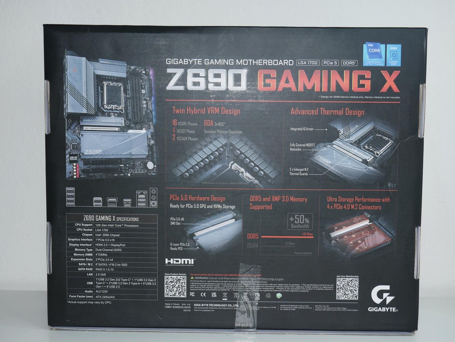 Review Gigabyte Z690 Gaming X 4