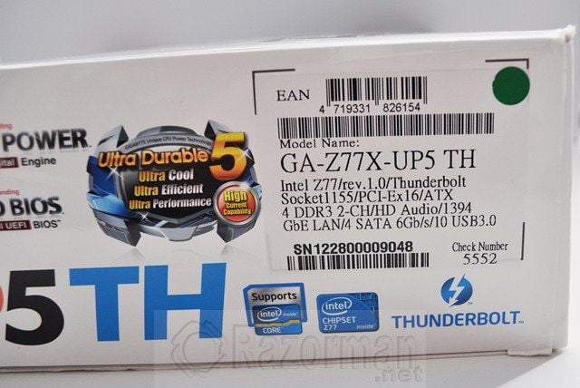 Gigabyte Z77X-UP5 TH (6) Review Placa Base Gigabyte Z77X-UP5TH 24