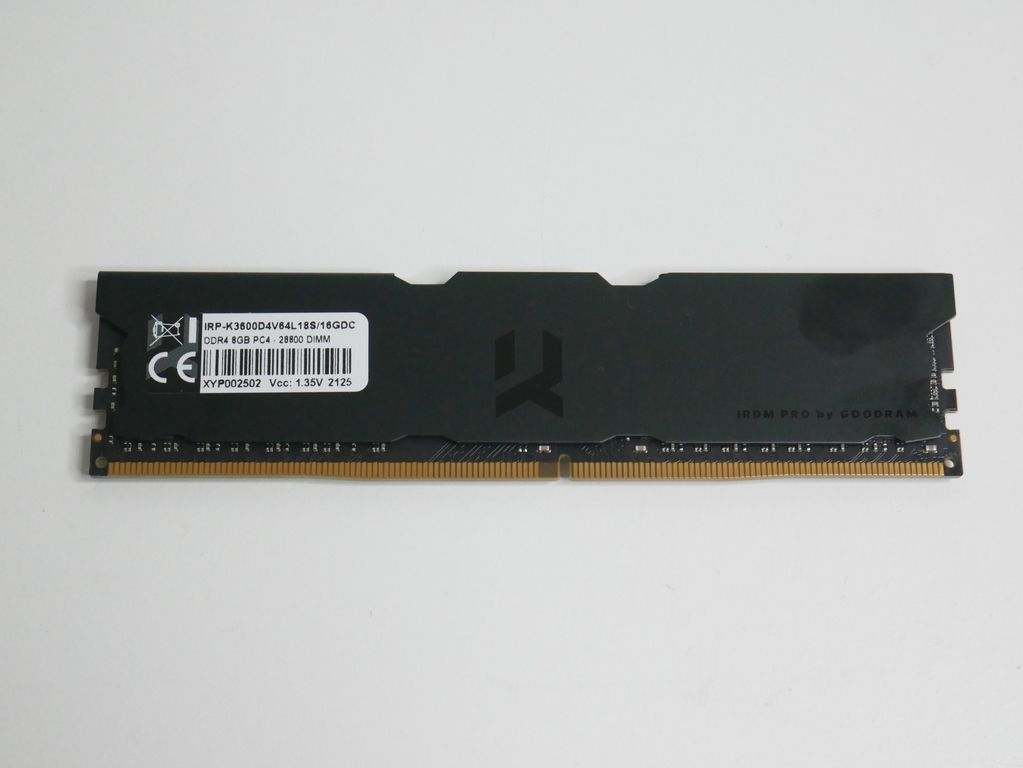 Review IRDM PRO DDR4 Deep Black 3600 Mhz 27