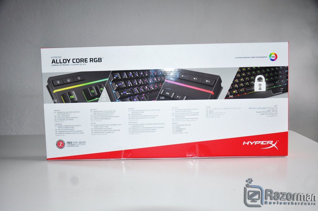 Review Hyperx Alloy Core RGB 5