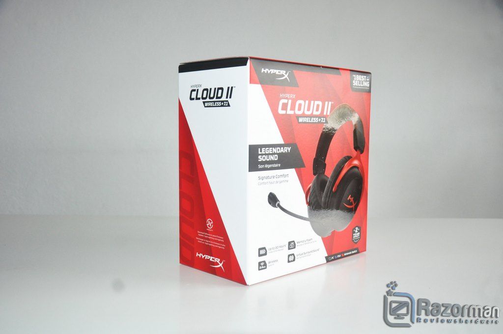 Review HyperX Cloud II Wireless 7.1 2