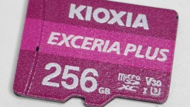 Review Kioxia Exceria Plus MicroSDXC UHS-I Card 256 GB 54