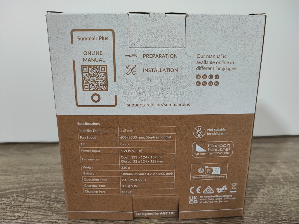 Review ARCTIC Summair Plus 5 Review ARCTIC Summair Plus 5