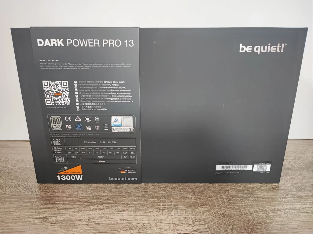 Review Be Quiet! Dark Power PRO 13 1300W 194