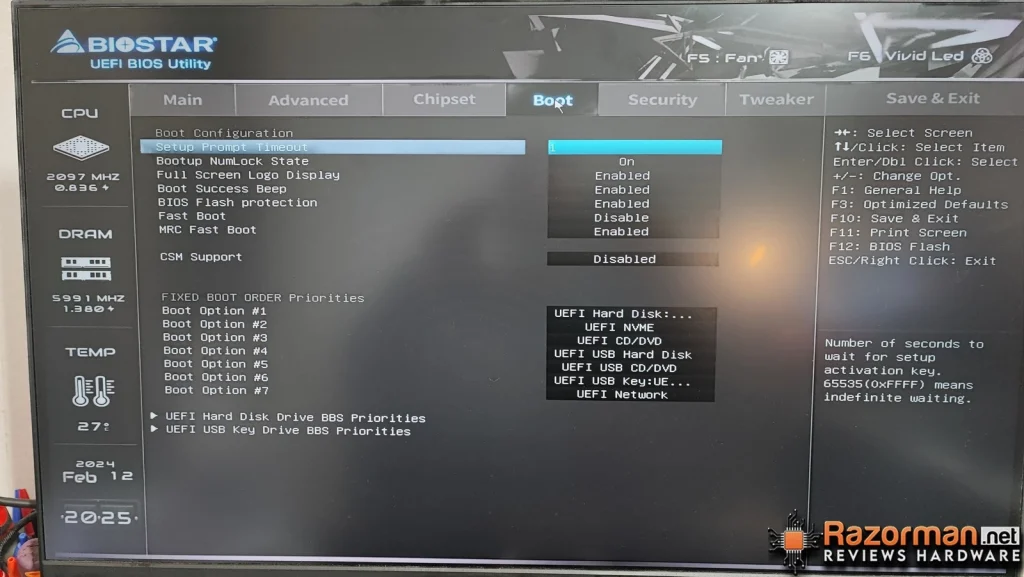 Review BIOSTAR B760MZ-E PRO 21