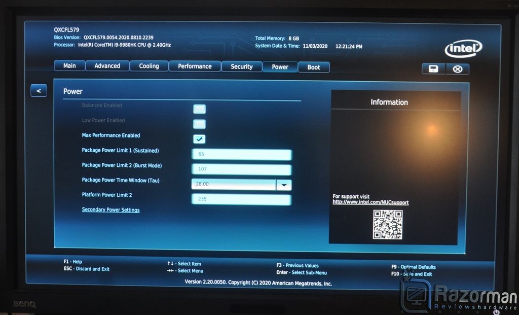 Review Intel NUC 9 Extreme NUC9i9QNX 35 Review Intel NUC 9 Extreme NUC9i9QNX 34