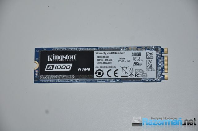 Review Kingston A1000 NVMe 480 GB 14