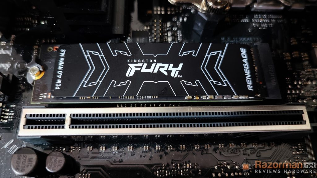 Review KINGSTON FURY RENEGADE PCIe 4.0 500GB 2 KINGSTON FURY RENEGADE PCIe 4.0 500GB