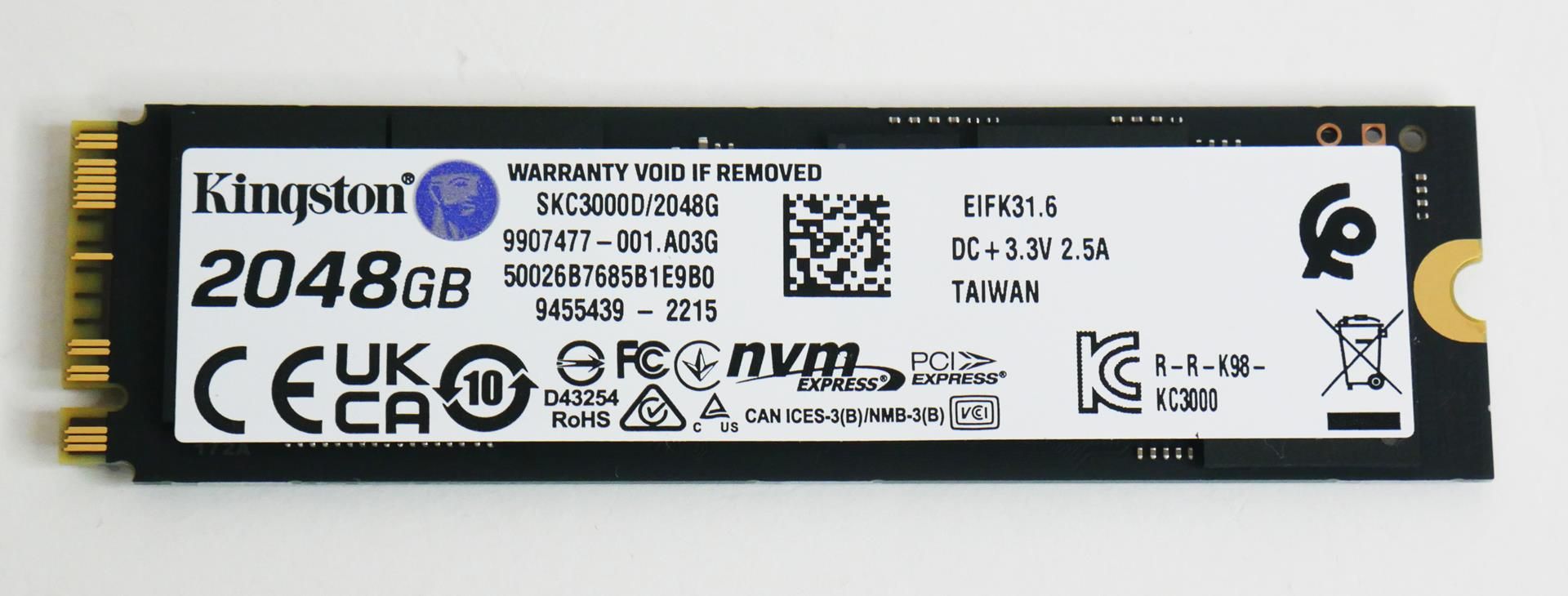Review Kingston KC3000 6