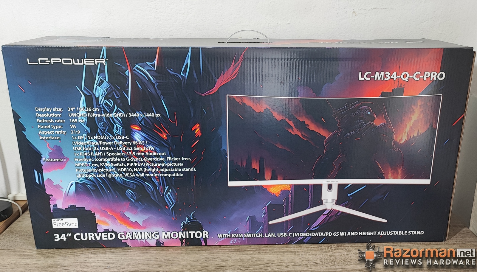 LC-POWER LC-M34-Q-C-PRO LC-POWER LC-M34-Q-C-PRO