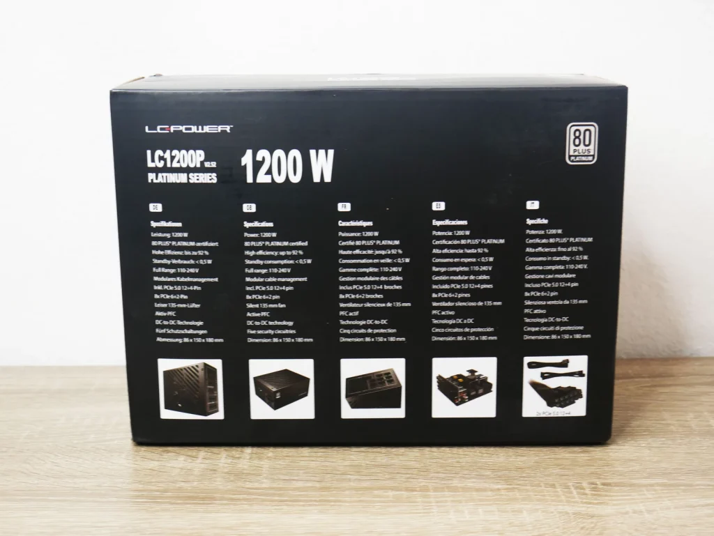 Review LC-POWER LC1200P V2.52 5