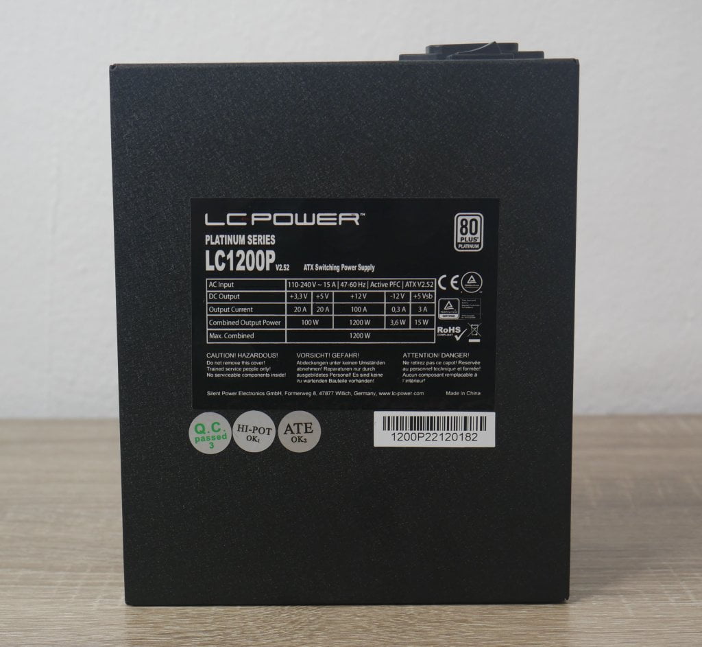 Review LC-POWER LC1200P V2.52 10