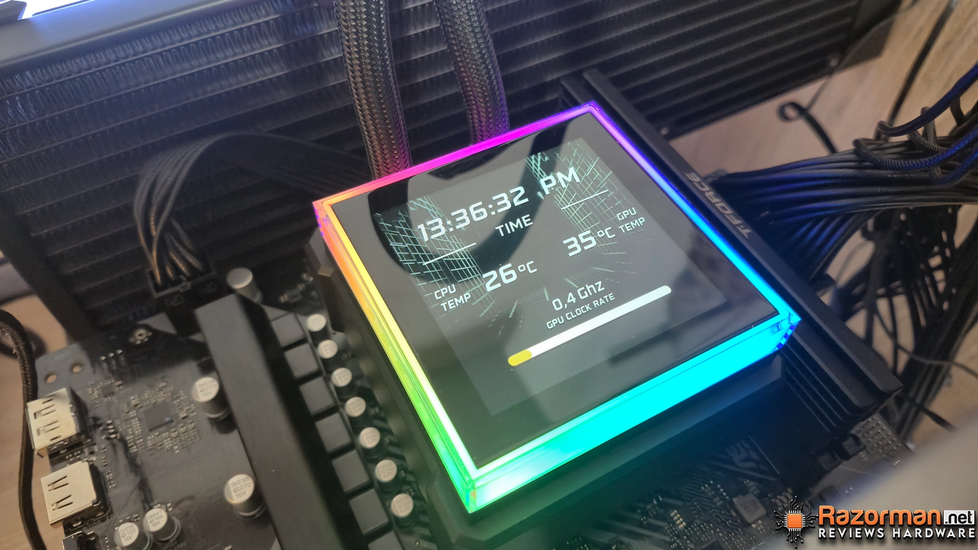 Lian Li Color Shift Tutorial Lian Li HYDROSHIFT II LCD-S 360TL Review en Español