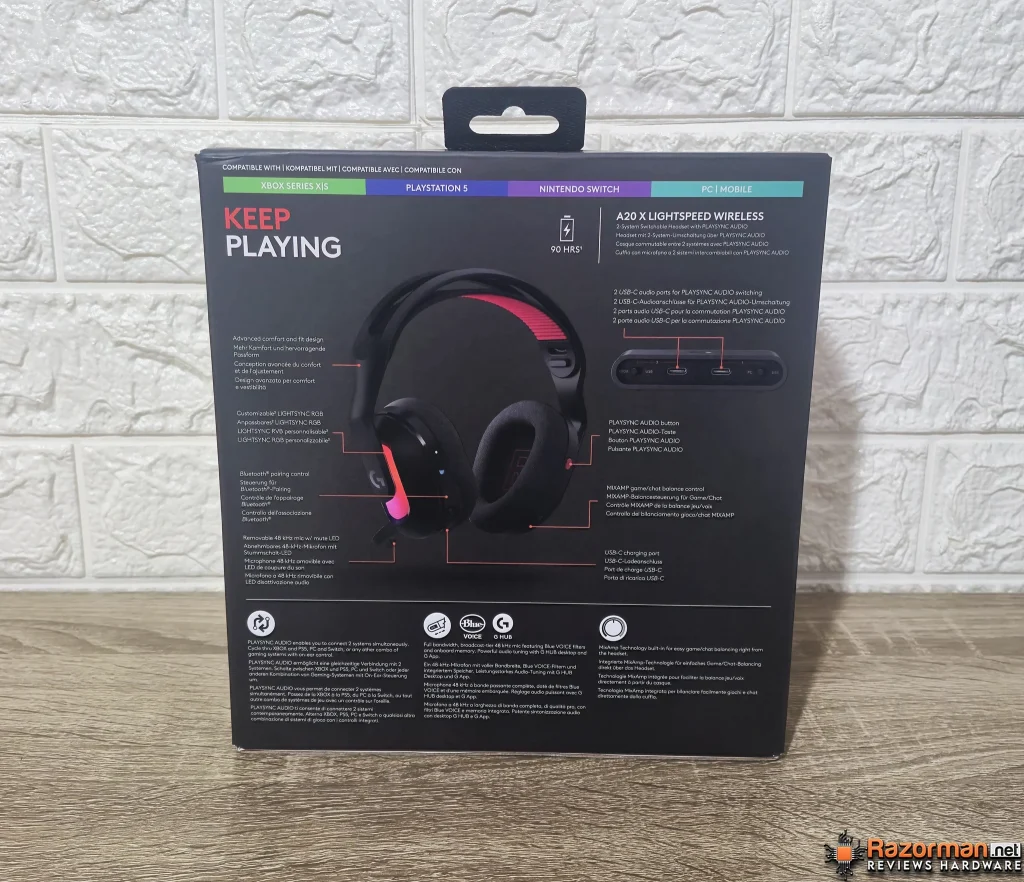 Logitech G Astro A20 X Logitech G Astro A20 X
