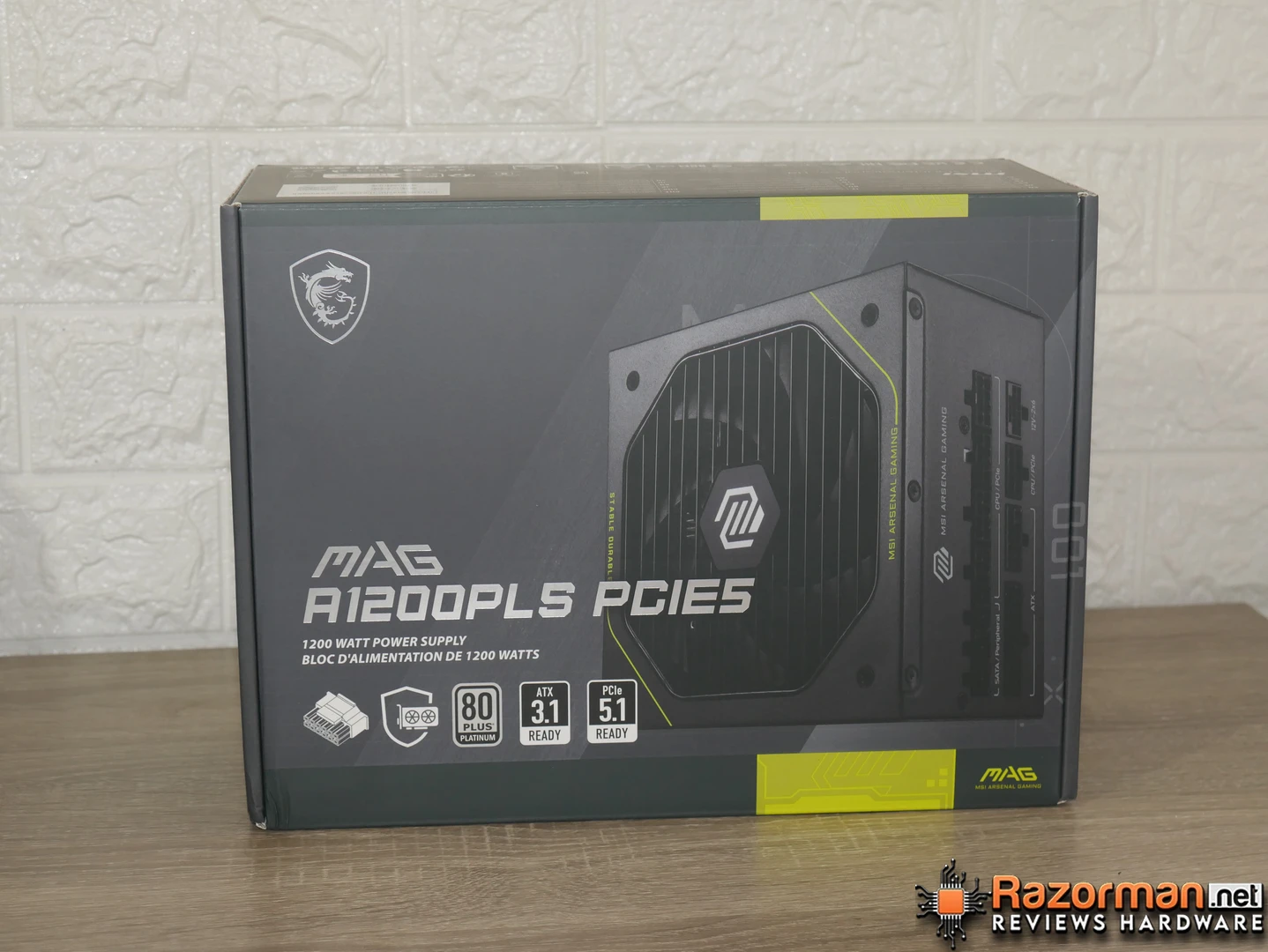 MSI MAG A1200PLS PCIE5 MSI MAG A1200PLS PCIE5