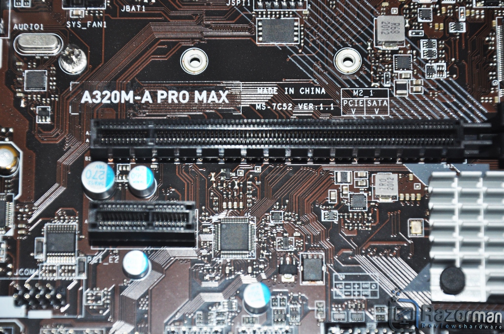 Review MSI A320M- A PRO MAX 17