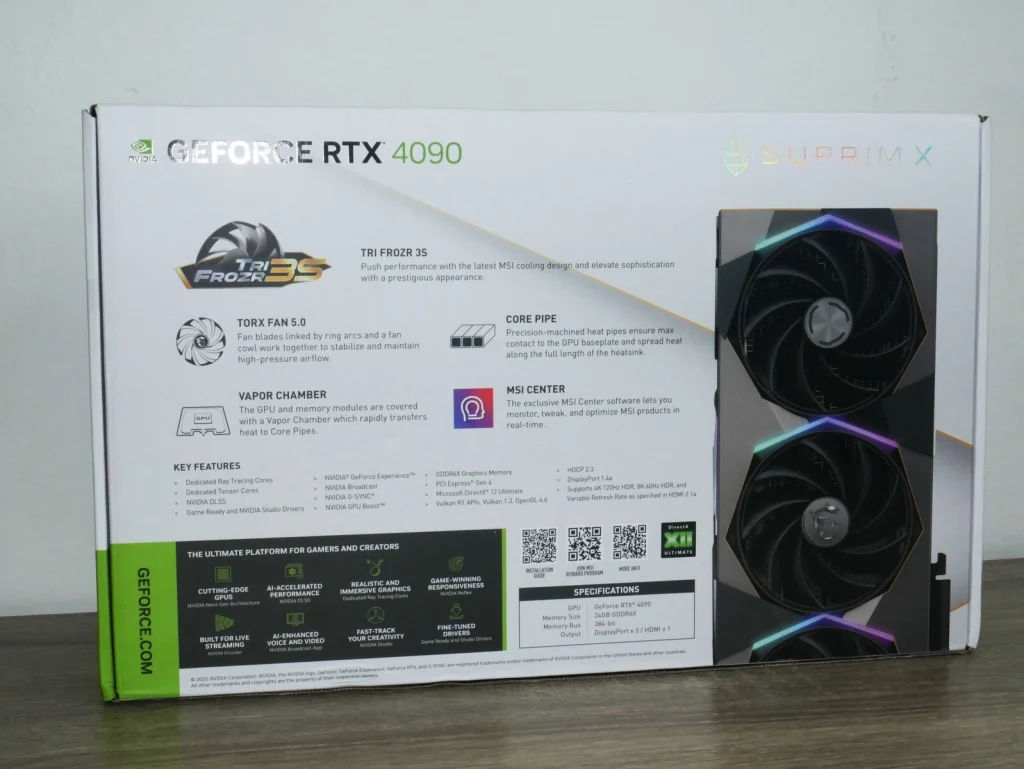 Review MSI RTX 4090 Suprim X 5 Review MSI RTX 4090 Suprim X 5