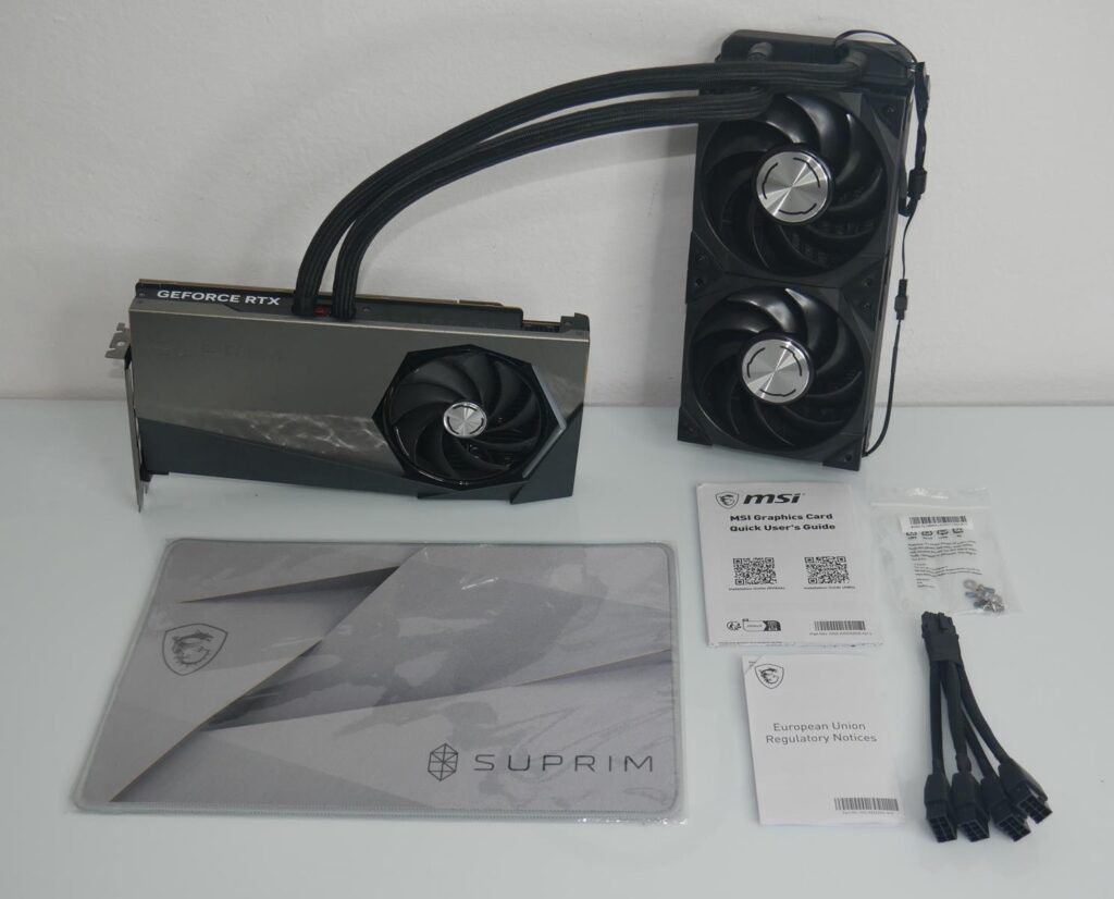Review MSI GeForce RTX 4090 SUPRIM LIQUID X 27