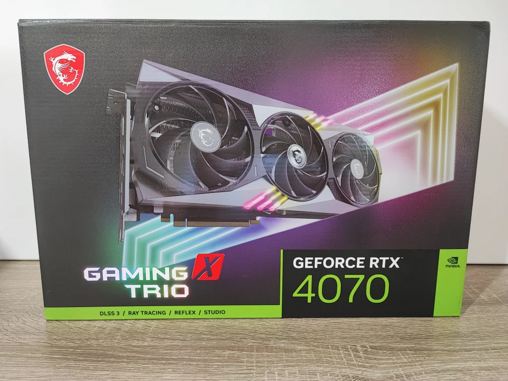 Review MSI Geforce RTX 4070 Gaming X Trio 4