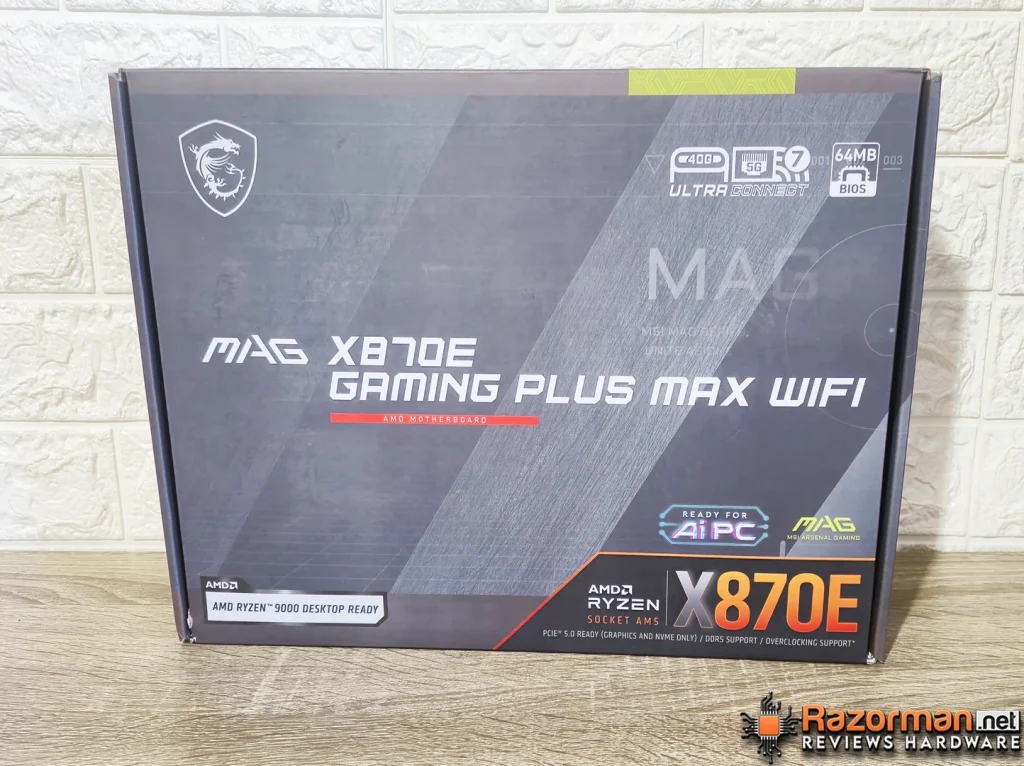 MSI MAG X870E GAMING PLUS MAX WIFI Review en Español MSI MAG X870E GAMING PLUS MAX WIFI Review en Español