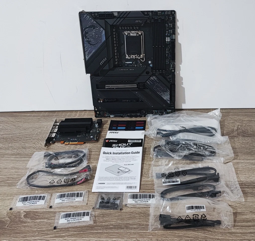 Review MSI MPG Z790 CARBON MAX WIFI 42