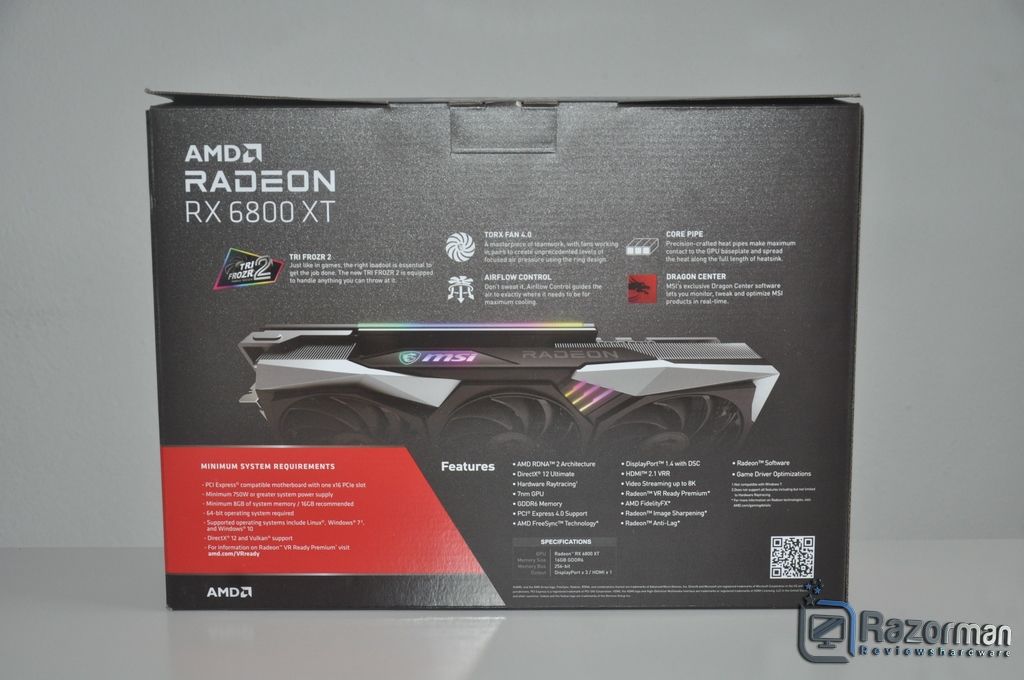 Review MSI RX 6800XT Gaming X Trio 16GB 3
